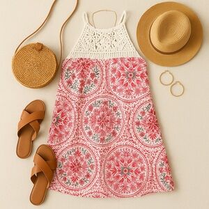 Torrid boho mini dress